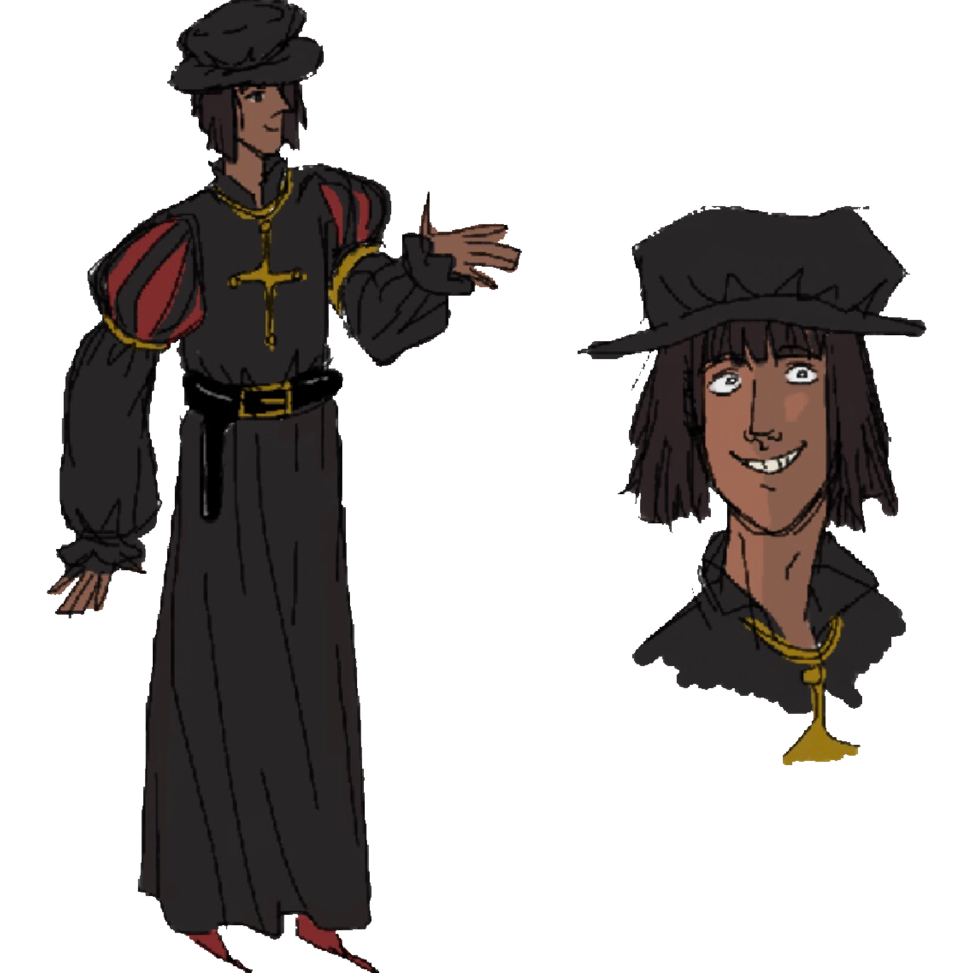 First drawing of Marcian