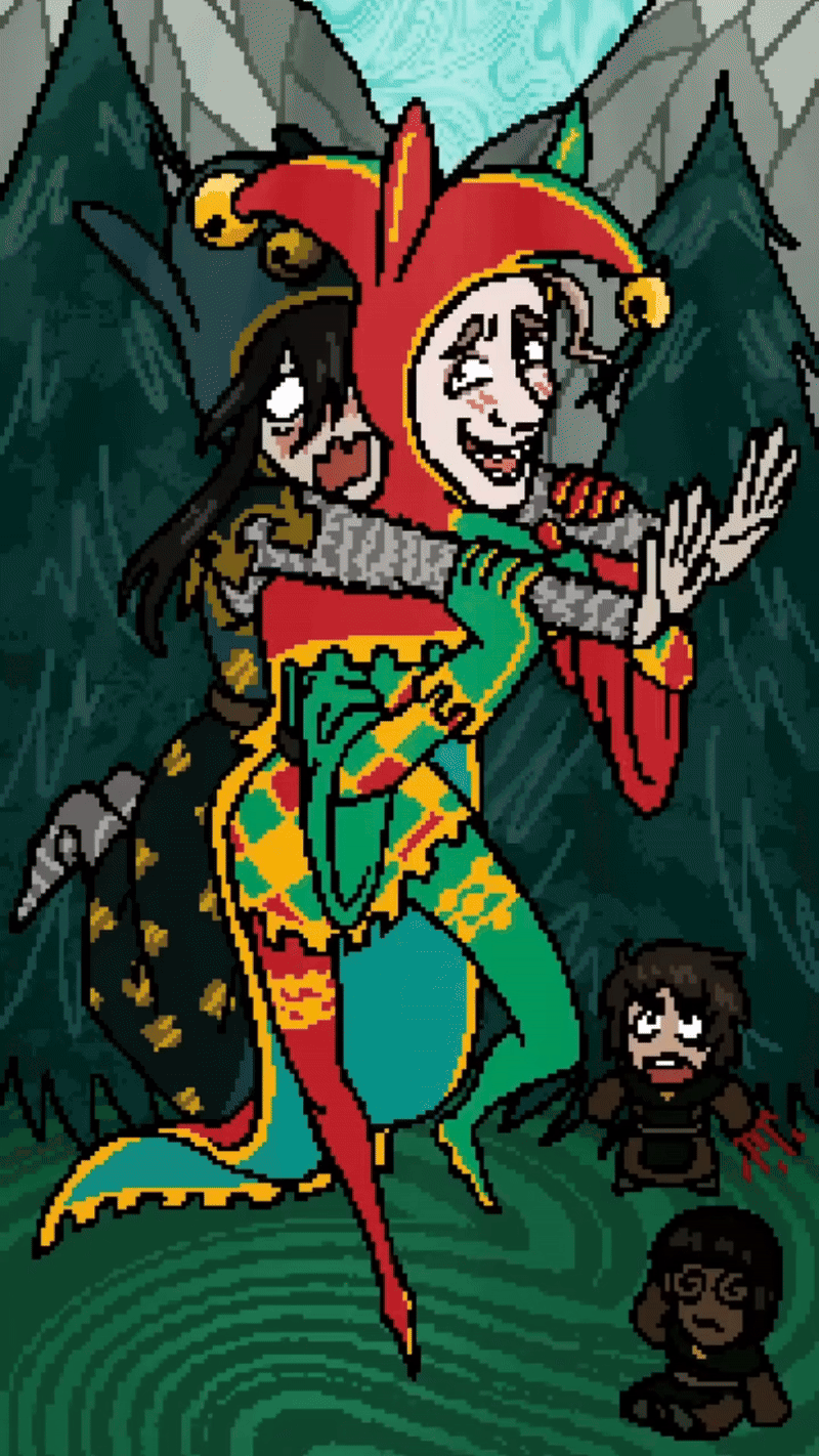 Oh my gosh! He's bald! He's bald and he's torturing people who have hair!