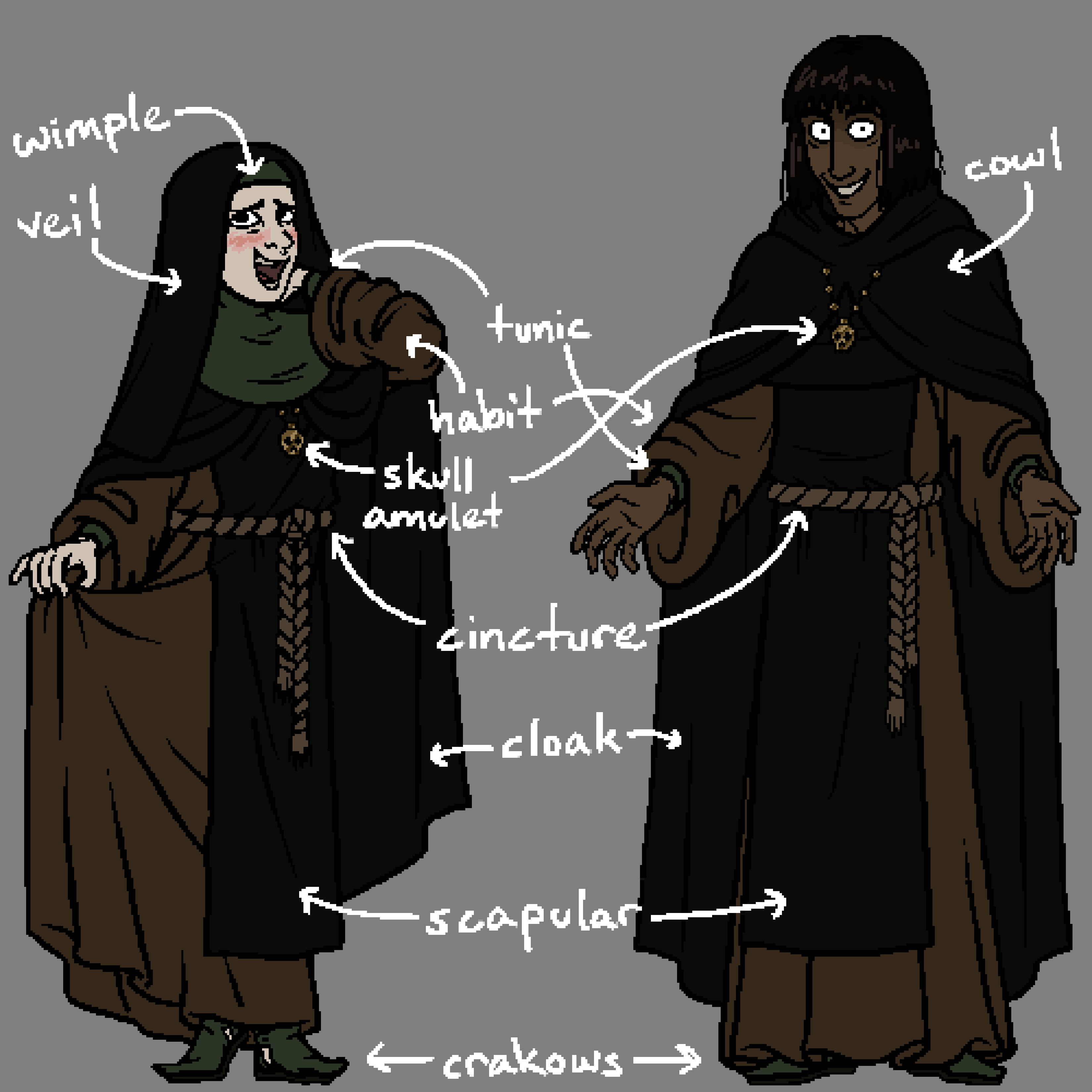 Chantry habit